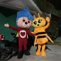 Personajes infantiles en convivencia